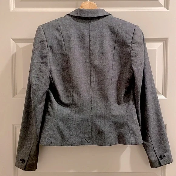 H&M Gray Patterned Blazer - Picture 2 of 4